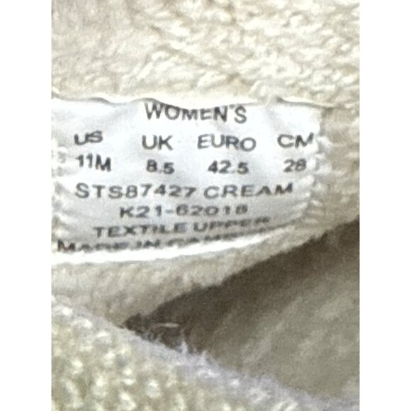 Sperry Women's Mule Slip-On Canvas Cream Comfort Rubber Sole Casual Size 11 - Picture 9 of 9